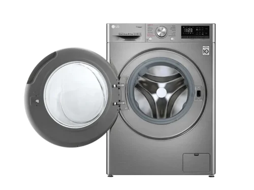 LG WASHING MACHINE FRONT LOADING 11 KG SILVER