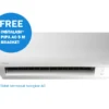 DAIKIN AC SPLIT 1 PK INVERTER - FREE INSTALLATION, PIPA & BRACKET