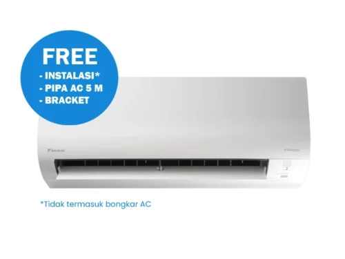DAIKIN AC SPLIT 1 PK INVERTER - FREE INSTALLATION, PIPA & BRACKET
