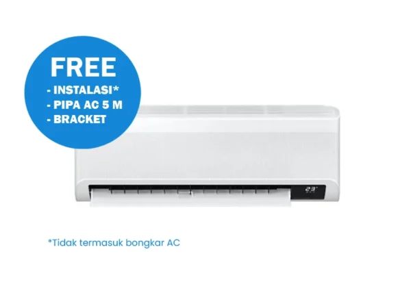 SAMSUNG AC SPLIT 1 1/2 PK INVERTER WHITE