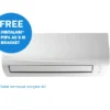 DAIKIN AC SPLIT MULTI 1/2 + 3/4 PK INVERTER - FREE INSTALLATION, PIPA & BRACKET