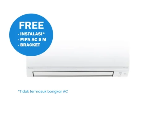 DAIKIN AC SPLIT 1/2 PK INVERTER - FREE INSTALLATION, PIPA & BRACKET