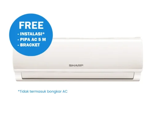 SHARP AC SPLIT 1 PK STANDARD WHITE