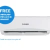 MITSUBISHI AC 2 PK STANDARD WHITE