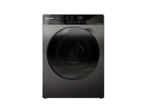 SHARP WASHING MACHINE FRONT LOADING 12.5 KG DARK SILVER