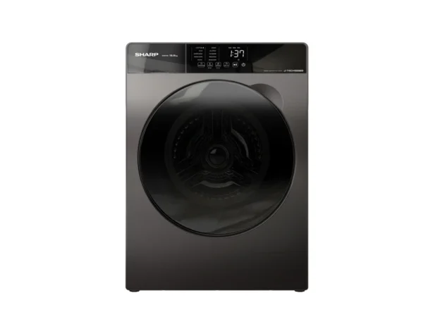 SHARP WASHING MACHINE FRONT LOADING 12.5 KG DARK SILVER