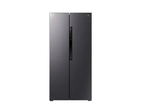 POLYTRON REFRIGERATOR SIDE BY SIDE 460L DARK SILVER