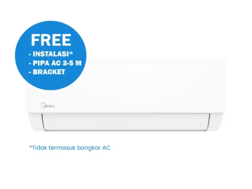 MIDEA AC SPLIT 1/2 PK STANDARD WHITE