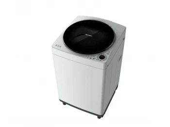 SHARP WASHING MACHINE TOP LOADING 8 KG LIGHT GREY