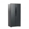 POLYTRON REFRIGERATOR SIDE BY SIDE 450L SILVER BLUE